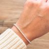 Bracciale pepite argento - immagine 2