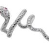Earcuff serpente argento