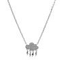 Collana nuvola argento