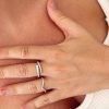 Anello contrariè argento - immagine 4