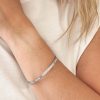 Bracciale rigido viti argento - immagine 2