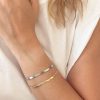 Bracciale snake argento rosato - immagine 3