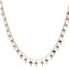 Collana palme argento dorato