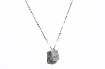 Collana Tag argento