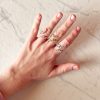 Anello brillantini lux argento rosato - immagine 2