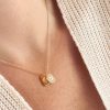Collana Tag argento dorato - immagine 3